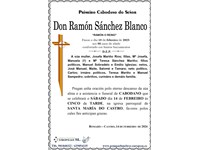 Don Ramón Sánchez Blanco (14/02/2026)