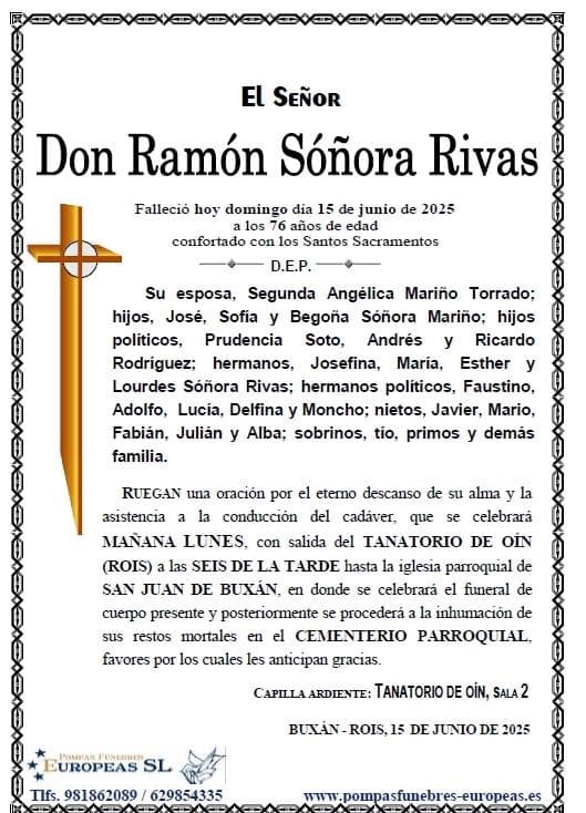 Don Ramón Sóñora Rivas