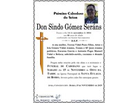 Don Sindo Gómez Seráns (15/11/2025)