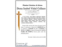 Dona Isabel Vidal Collazo (16/08/2025)