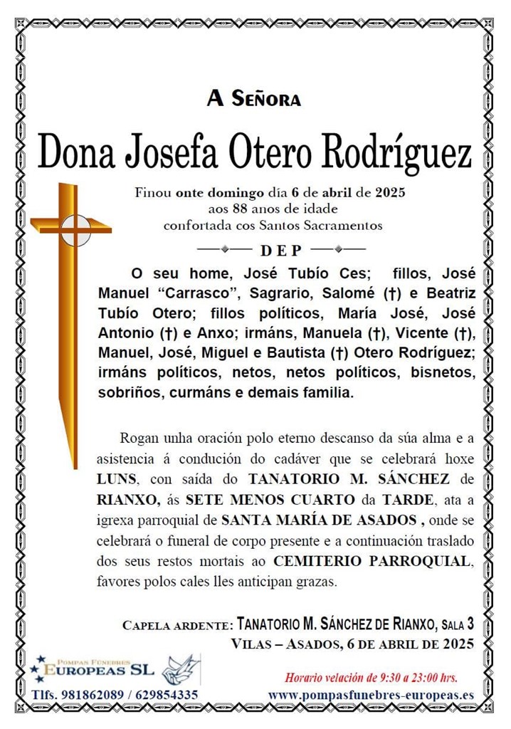 Dona Josefa Otero Rodríguez