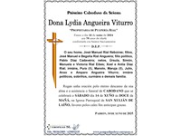 Dona Lydia Angueira Viturro (14/06/2025)