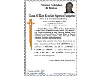 Dona Mª Rosa Ermitas Figueira Fungueiro (30/08/2025)