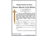 Dona María Lijó Brión (07/02/2026)
