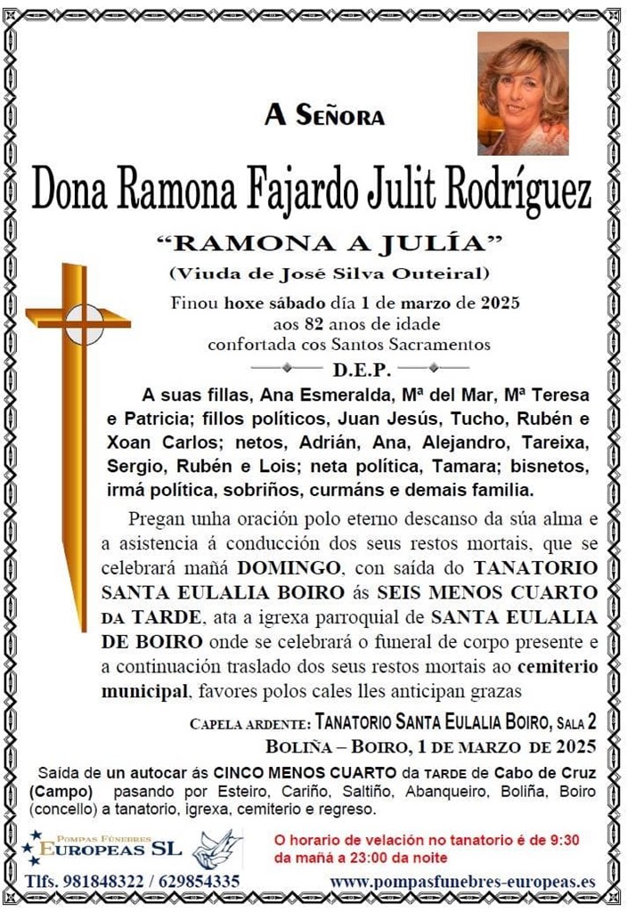 Dona Ramona Fajardo Julit Rodríguez