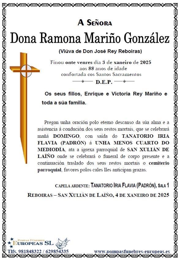 Dona Ramona Mariño González