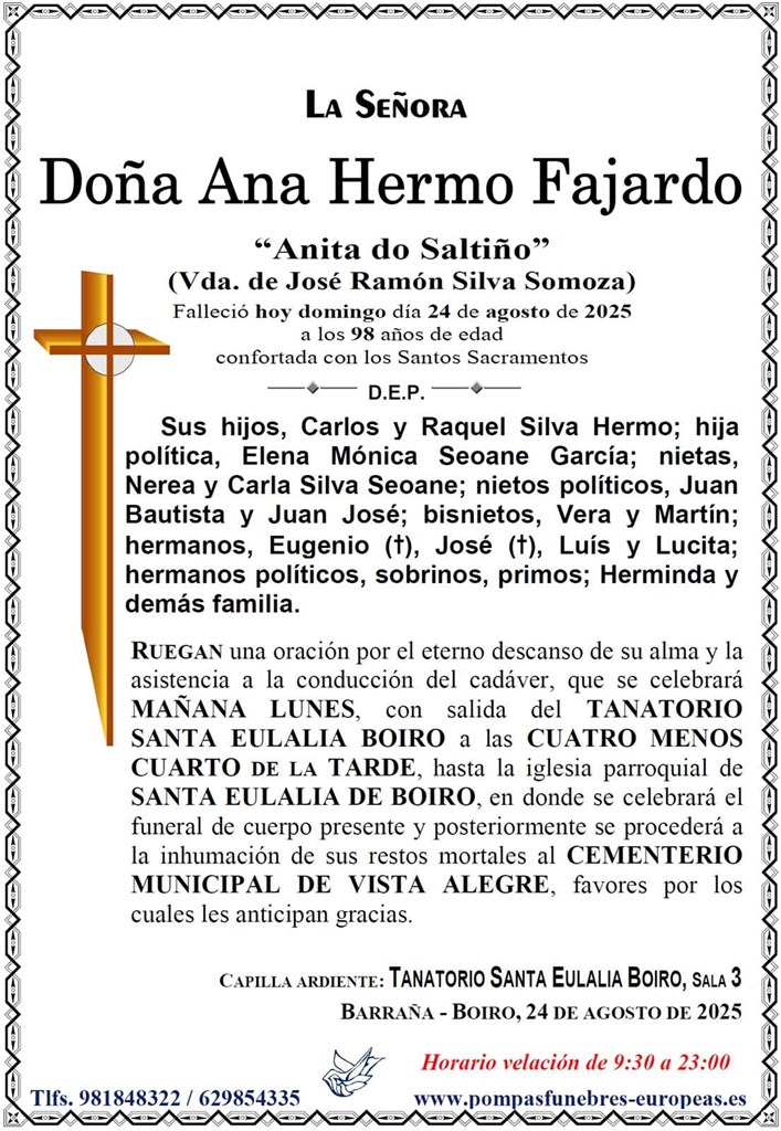 Foto principal Doña Ana Hermo Fajardo