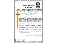 Doña Carmen Sieira Moreiras (18/10/2025)