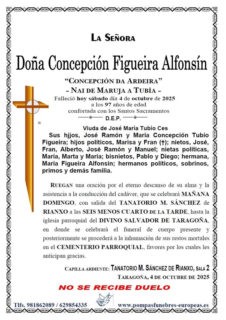 Doña Concepción Figueira Alfonsín