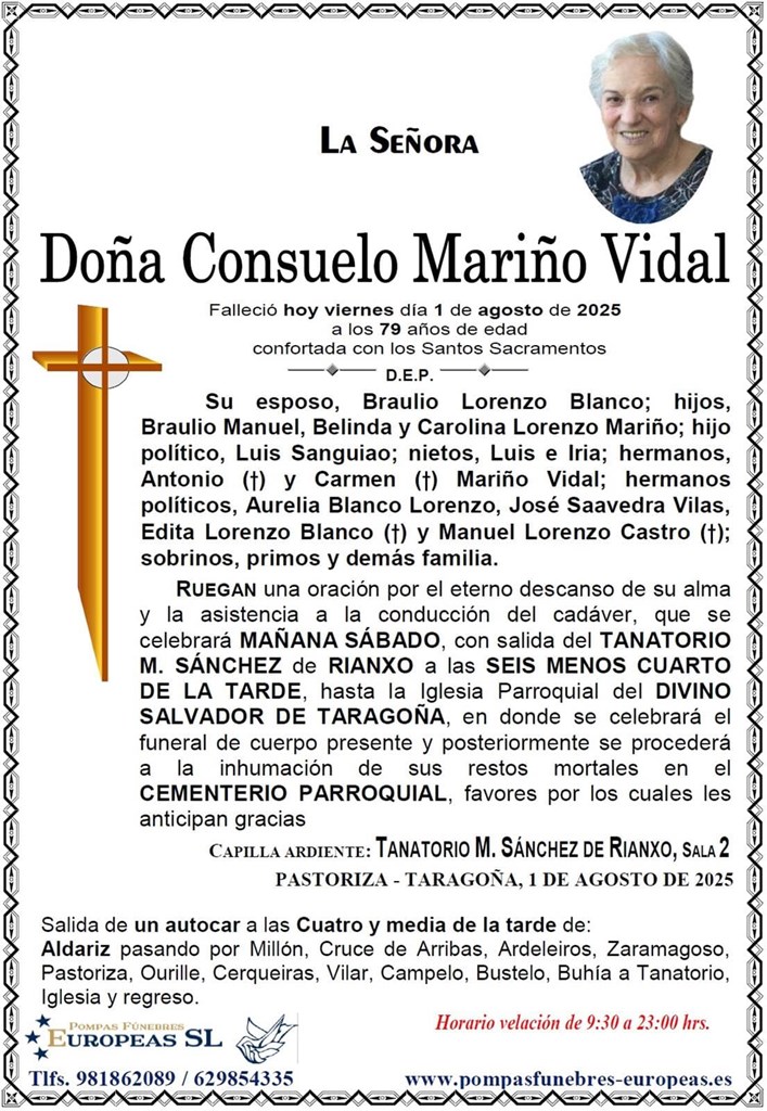 Doña Consuelo Mariño Vidal