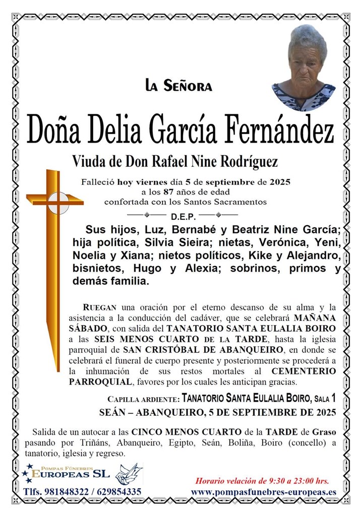 Foto 1 Doña Delia García Fernández
