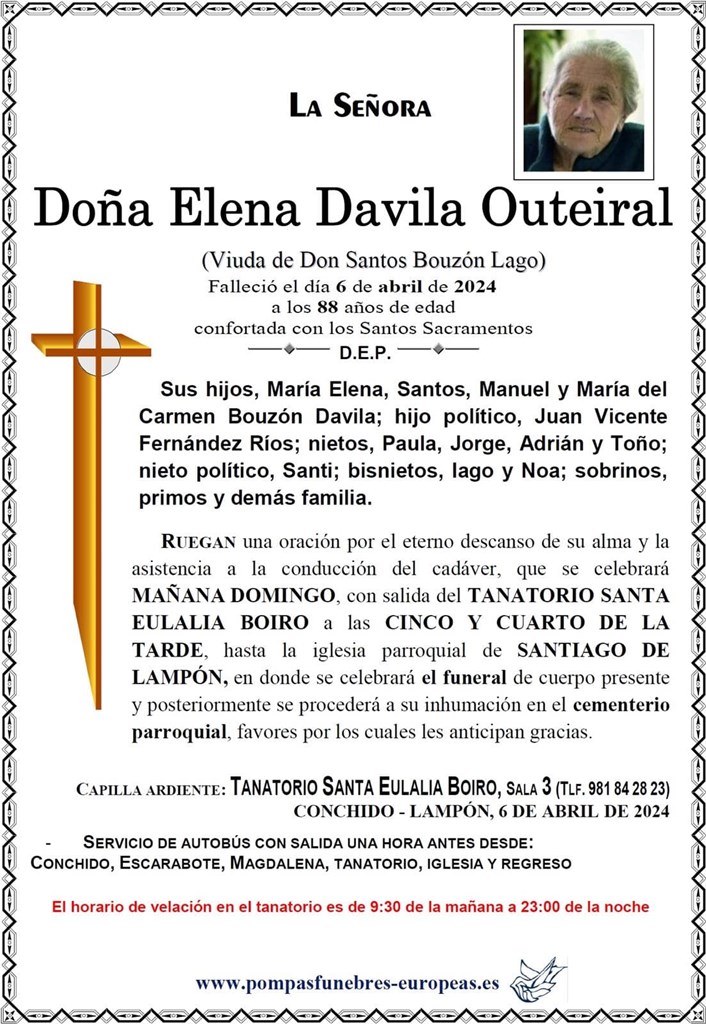 Doña Elena Davila Outeiral