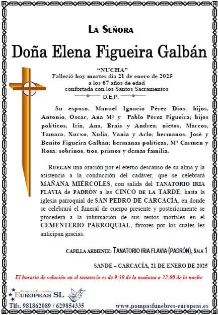 Doña Elena Figueira Galbán