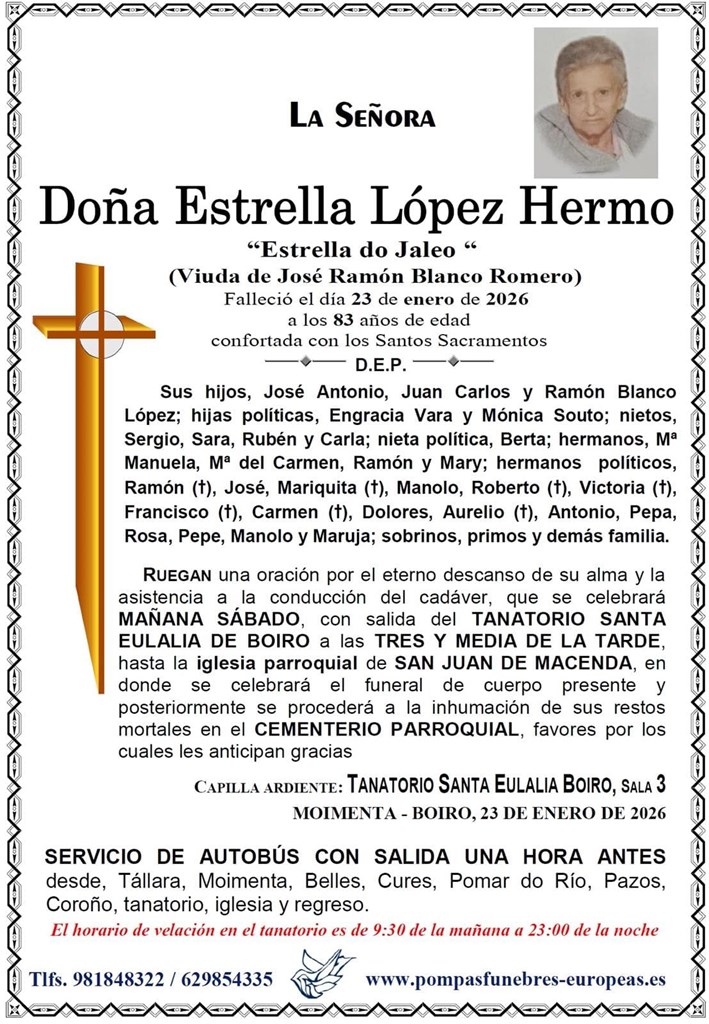 Foto 1 Doña Estrella López Hermo