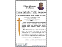 Doña Estrella Tubío Romero (22/11/2025)