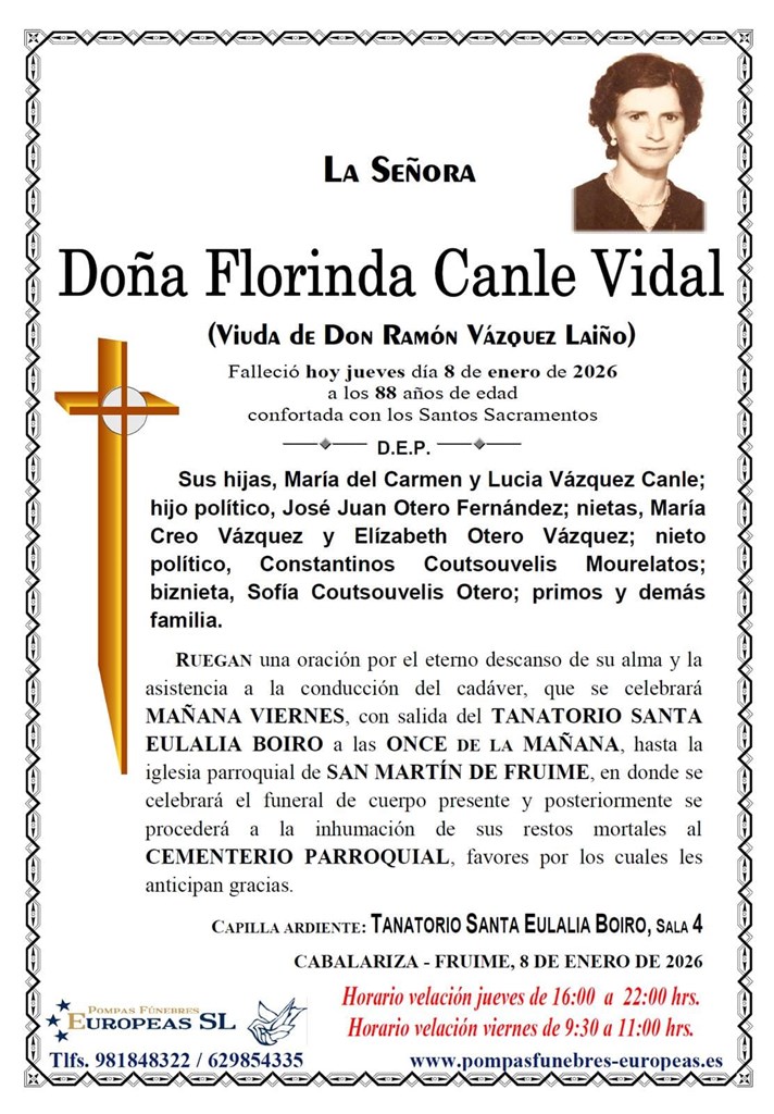 Doña Florinda Canle Vidal