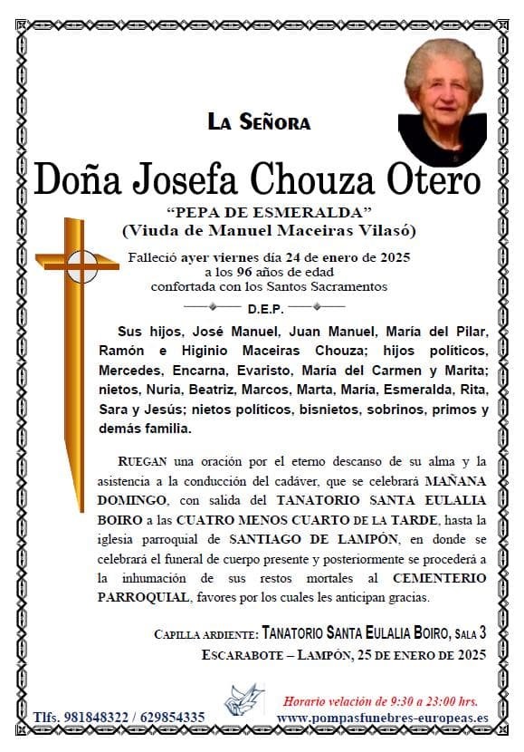 Doña Josefa Chouza Otero