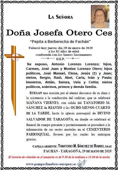 Foto 1 Doña Josefa Otero Ces