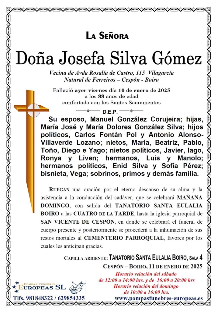 Doña Josefa Silva Gómez