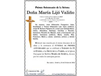 Doña María Lijo Valiño (31/01/2026)