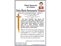 Doña María Santamaría Vázquez (13/06/2026)