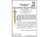 Doña Pilar Abuín Vilasoa (30/08/2025)