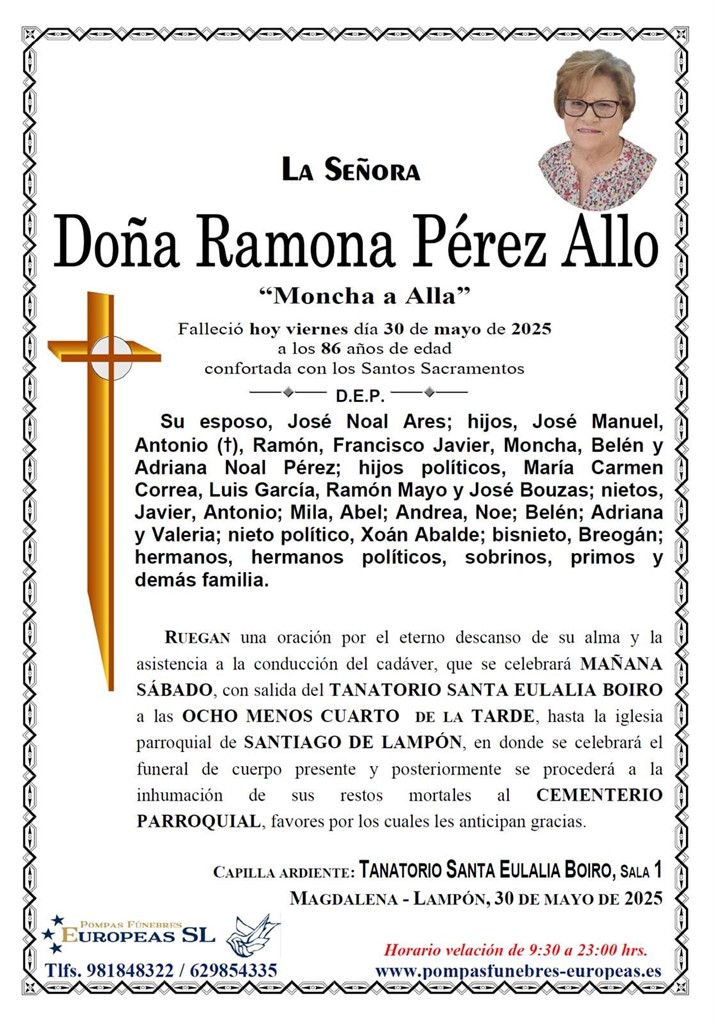 Foto principal Doña Ramona Pérez Allo 