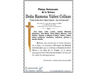 Doña Ramona Yáñez Collazo (16/05/2026)