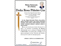 Doña Rosa Piñeiro Ces (20/12/2025)