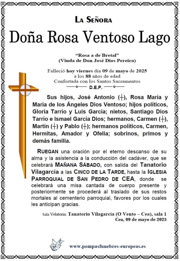 Foto principal Doña Rosa Ventoso Lago