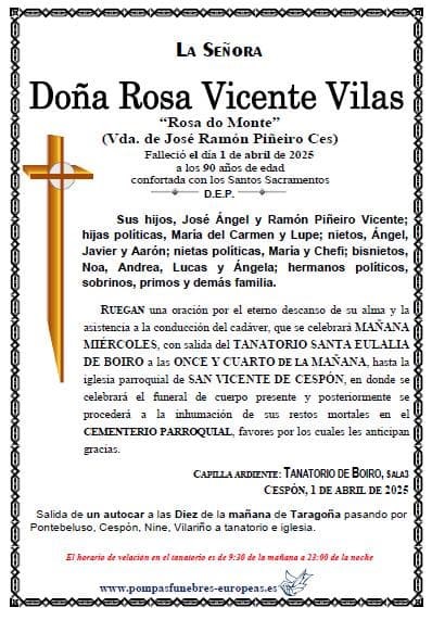 Doña Rosa Vicente Vilas