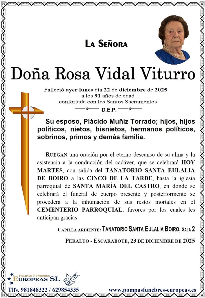 Foto 1 Doña Rosa Vidal Viturro
