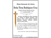 Doña Tirsa Rodríguez Cruz (22/11/2025)