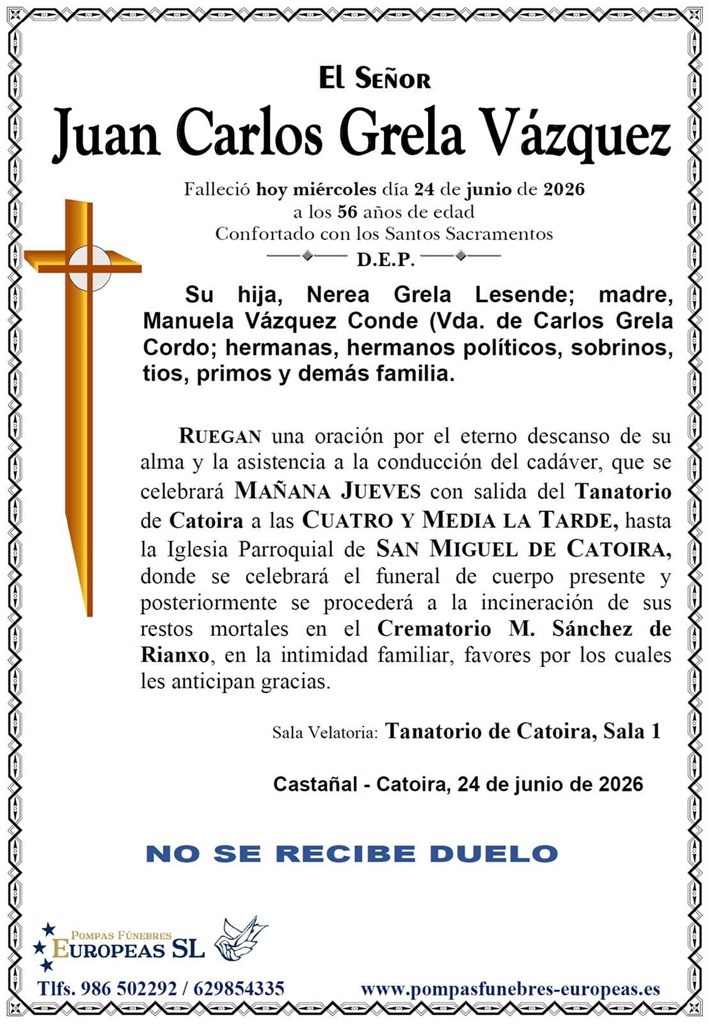 Juan Carlos Grela Vázquez